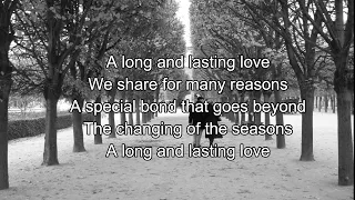 Long and lasting love - Glen Medeiros (Lyrics)