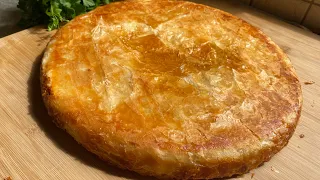 Byrek me gjize gati per 15 min sikur ne burektore!Easy cheese pie recipe!