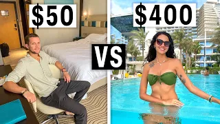 DUBAI | 400$ LUXURY HOTEL VS $50 BUDGET HOTEL 🇦🇪 PALM JUMEIRAH