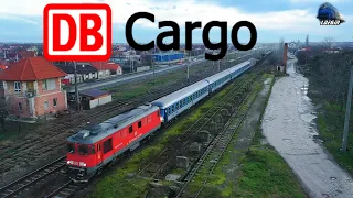 Tren Mixt DB Cargo Mixed Train & Mecanic Super Engineer in Oradea - 18 January 2023