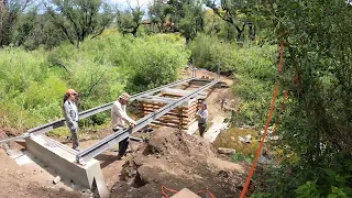 Zuma Bridge Build time lapse