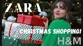 Повертаюсь в стиль Zara, H&M, вінтаж, святкові образи, зимова капсула. Christmas lookbook ЛУКБУК.