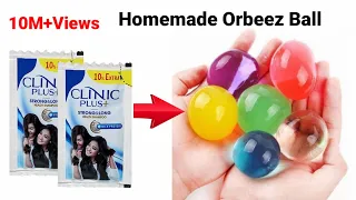 How to make orbeez with balloons and shampoo/DIY colourful waterballs/Easy WaterBalls Making Athome
