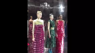 Guo Pei Fall/Winter 2016 Haute Couture Show Finale (July 3, 2016)