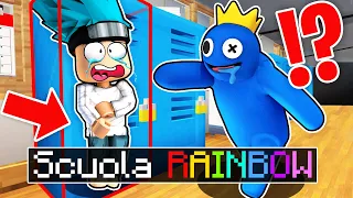 LOKKI GIOCA a NASCONDINO su RAINBOW FRIENDS SCUOLA di BLUE su ROBLOX ITA!!