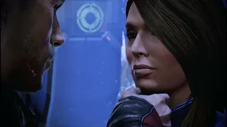 Любовная сцена Эшли и Шепард Mass Effect 3 L.E