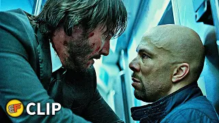 John Wick vs Cassian - Train Fight Scene | John Wick Chapter 2 (2017) Movie Clip HD 4K