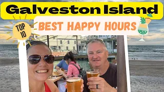 Best Things to do on Galveston Island Texas- Cocktails, Beer & Views-RV Life Full Time