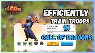 Best Troop Training Guide for Call of Dragons