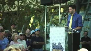 UCLA fans react to the New Pauley Pavilion