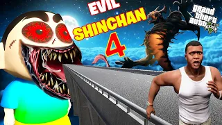 GTA 5 : What Happens To SHINCHAN (PART 4) At 3 AM AGAIN ||  GTA 5 (Scary) | SHINCHAN Kill FRANKLIN