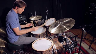 Mike Dawson Playing "Fast Bebop Jazz" From Jim Riley's "Survival Guide for the Modern Drummer"