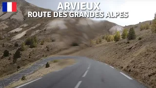 Arvieux 🇫🇷 RdGA - Route des Grandes Alpes 19 - Col de L'Izoard to Guillestre [Driving France]