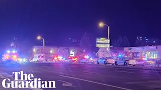 Colorado Springs nightclub shooting: emergency response vehicles attend scene