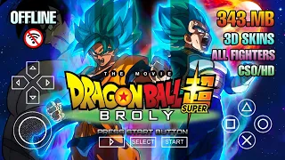 DRAGON BALL SUPER BROLY PPSSPP Mod for Dragon Ball Z: Shin Budokai HD | Game DBZ PSP Gameplay