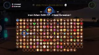 Lego Marvel Avengers - All Characters Unlocked (Character Grid)