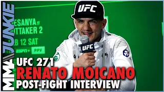 Renato Moicano reveals post-win chat with Alexander Hernandez | #UFC271