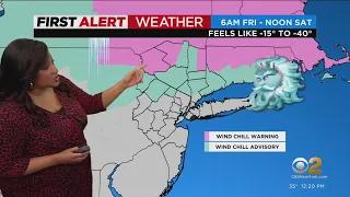 First Alert Weather: Red Alert for dangerous cold Friday into Saturday