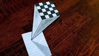 How to Make 3D Cone | 3D Trick Art On Paper | Learn Step by Step | Zee Art 162