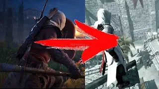 ОБЗОР ВСЕХ ЧАСТЕЙ  Assassins Creed ЗА 3 МИНУТЫ! ( гемплей)