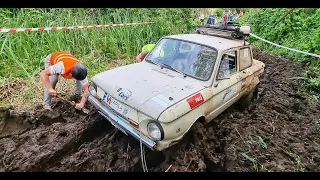 Крутой #OFFROAD по одесски и ЗАЗ-968м vs Chery QQ Ukraine Forest Challenge Kyiv 2023 (часть-6)