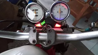 Suzuki Bandit 400 Sound at 8000 RPM.