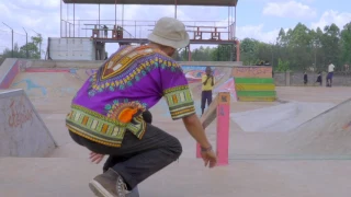 Robin Finkbeiner @ skate-aid Shangilia Skatepark, Nairobi/Kenya