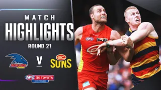 Adelaide v Gold Coast Highlights | Round 21, 2023 | AFL