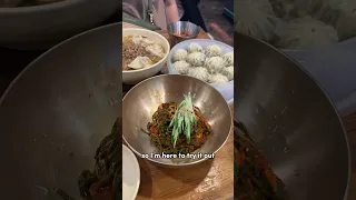 Restaurant in Korea that only serves 4 dishes