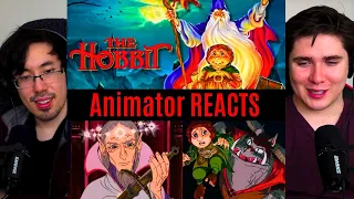 REACTING to *The Hobbit (1977)* ACTUALLY DECENT?!! (First Time Watching) Animator Reacts