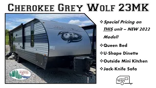 Couples Half-Ton RIG! 2022 Cherokee Grey Wolf 23MK