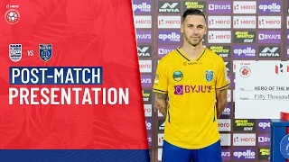 Post-match Presentation | Mumbai City FC vs Kerala Blasters FC - Match 35 | Hero ISL 2021-22
