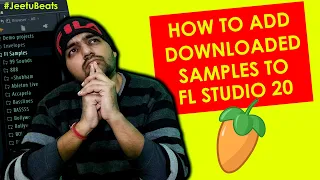 How To Add Downloaded Samples To Fl Studio 20 Browser Window - FL Studio Me Sample Kaise Add Kare