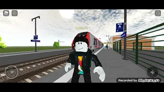 Départ d'une Z50000 à Gardenne (Roblox)