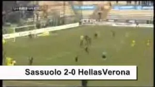 Serie B: Sassuolo 2-0 Hellas Verona