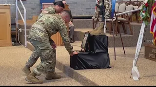 Fort Jackson holds memorial service for soldier