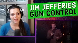 First time watching:  Jim Jefferies  ~  Gun Control    (REACTION)