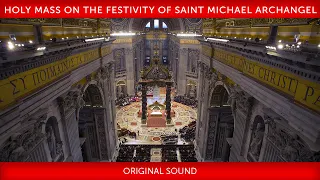 Saint Peter's Basilica, Holy Mass on the festivity of Saint Michael Archangel, 29 September 2023