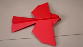 Easy Way New Flying Paper Eagle Airplane (New Way 2019)  Paper Eagle Plane Origami plane