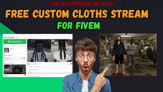 How To Make or Convert Custom Clothing For FiveM (UPDATED 2024) | GTA 5 MODS | Free Cloth for FiveM