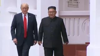 Trump And Kim Jong-un - Staying Alive