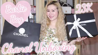 CHANEL KELLY BAG UNBOXING 🤩 THE HOTTEST 23K UNICORN BAG | BARBIE BAG 💖 LINDIESS