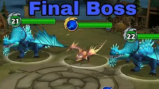 The Final Boss Battle VS Hunterbolt - INCIDENT:DRAFTEE DEVELOPMENT - Dragons:Riae of Berk