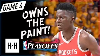 Clint Capela Full Game 4 Highlights Rockets vs Jazz 2018 NBA Playoffs - 12 Pts, 15 Reb, 6 Blocks!