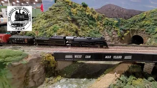 Great Scale Train Show Layouts Timonium Oct 2022