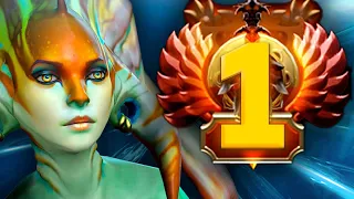 Топ 1 ранг и Миракл в одной команде! - Watson Naga Siren 7.34 DOTA 2