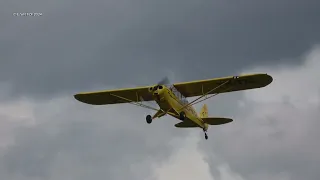 Piper PA-18-135 Super Cub PH-TZC Teuge Airport 29 Maart 2024