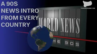 A 90s News Intro From Every Country