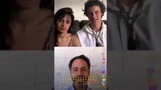 Camila Cabello and Shawn Mendes Instagram Live - March 27, 2020