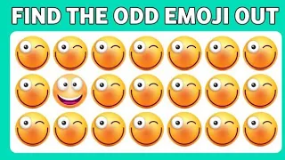 Find the ODD Emoji Out #165 | Emoji Quiz Easy, Medium, Hard, Impossible